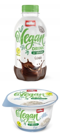 Müller launcht veganen Milchreis -